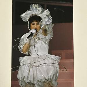 松田聖子　生写真　Ｄ　当時物　昭和　80年代　アイドル