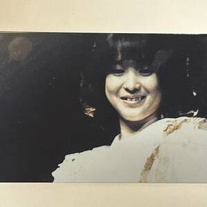 松田聖子　生写真　ヌ　当時物　昭和　80年代　アイドル