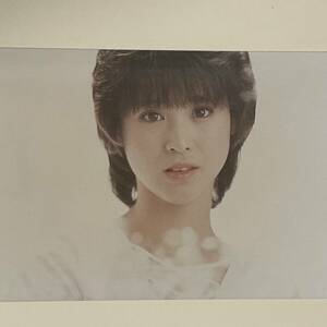 松田聖子　生写真　当時物　キ　昭和　80年代　アイドル