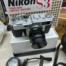 K346【未使用】Nikon ニコンS3 2000リミテットエディション　ケース付き_画像2