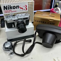 K346【未使用】Nikon ニコンS3 2000リミテットエディション　ケース付き_画像1