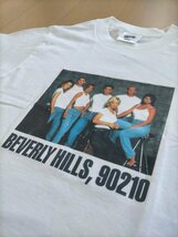 新品 デッドストック 90s ビンテージ USA製 99年 Beverly Hills 90210 ビバリーヒルズ高校白書 青春白書 フォトTシャツ size-S _画像1