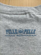 新品 デッドストック 00s カナダ製 PELLE PELLE ペレペレ 両面ロゴプリント Tシャツ XL ★y2kストリートHIPHOP古着_画像5