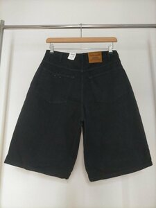  new goods dead stock 90s Vintage Timberland Timberland black buggy shorts short pants W34 *USA old clothes very thick 