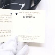 【新品 20SS】 MAURO de BARI マウロデバーリ 春夏 レザー サンダル Sz.41　メンズ 黒 マウロ ディ バリ イタリア製 未使用　I4G00123_4#S_画像9