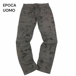 EPOCA UOMO エポカ ウォモ 【Prima Collection】通年 コーティング加工★ ストレッチ デニム パンツ ジーンズ Sz.48　メンズ　I4B00821_4#R