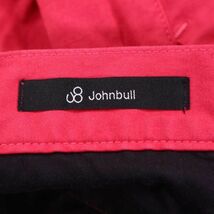 【新品 未使用】 Johnbull ジョンブル 11805 通年 ストレッチ サテン カラー パンツ Sz.LL　メンズ 日本製 大きいサイズ　I4B00849_5#R_画像9