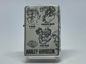 送料無料 ZIPPO[ジッポー]3面加工 HARLEY-DAVIDSON ハーレーダビッドソン HDP-46