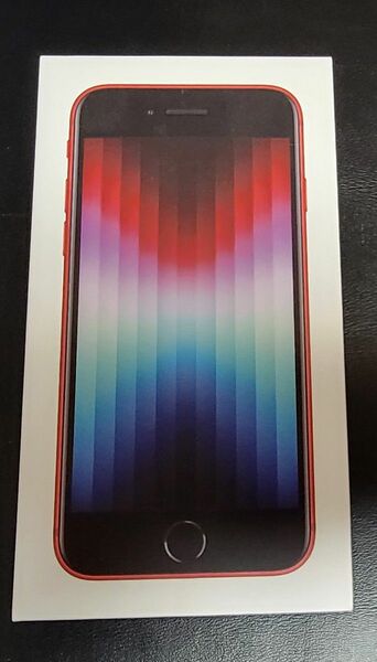 iphoneSE3 128GB SIMフリー レッド バッテリー89%