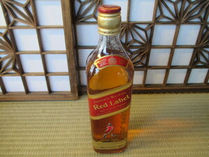 《和》未開栓　古酒　スコッチウイスキー JOHNNIE WALKER RED LABEL ジョニー ウォーカー 赤ラベル 700ml 40％　箱入り