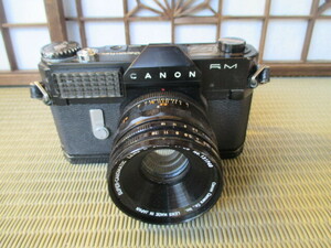 《和》　CANON　FM　1：1.8　R50㎜　ケース入り　カメラ