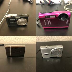 1000円スタート【まとめ4点】Panasonic OLYMPAS FUJIFILM DMC-FX8 TOUGH-3000 F50fd Z5fd コンパクトデジタルカメラ 中古 動作未確認