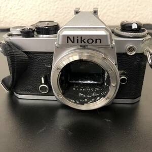 1000円スタート【中古】Nikon ニコン FE 3439344 フィルムカメラ 箱無し 現状品