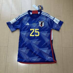 【タグ・パッチ付き】サッカー 日本代表 前田 大然 選手 カタールワールドカップ ユニフォーム XL