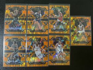 2023-24 Panini select cam whitmore Cason wallance kobe brown orange flash RC パラレルルーキーカード7枚セット　NBAカード