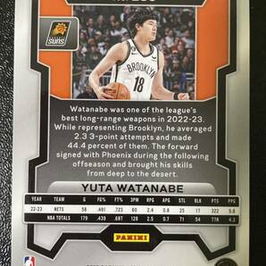 渡邊雄太 Yuta Watanabe 2023-24 Panini NBA Prizm snake skin Prizm サンズ グリズリーズ SSP！の画像2