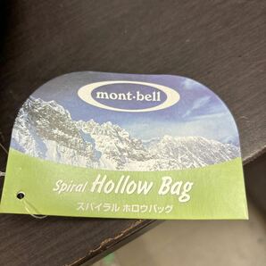 WC☆101 mont-bell スパイラルホロウバッグ ♯3モンベル 寝袋 シュラフ キャンプ 登山の画像6