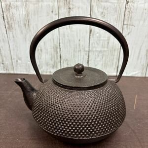 za☆33 鉄瓶 南部鉄器 南部鉄瓶 茶道具 鉄器 急須 骨董品 アンティーク 