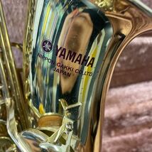 Z御D#92 YAMAHA サックス YAS-32 管楽器 アルトサックス ヤマハ 011699 中古 演奏 吹奏楽 sax ハードケース付 現状品_画像2