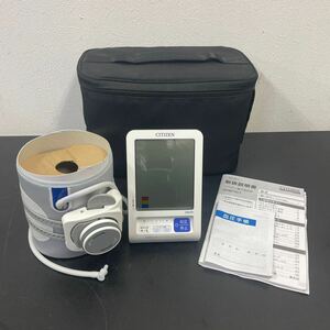 Z御B#95 美品 CITIZEN 電子血圧計 CHD701 オシロメトリック法 血圧計 上腕式血圧計 シチズン 上腕式 デジタル自動血圧計 中古 現状品 