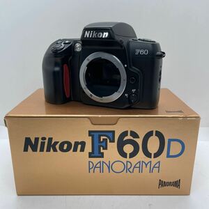 錬A#08 Nikon F60D PANORAMA フィルムカメラ ボディ ニコン ブラック 2566913 中古 現状品