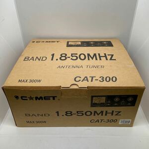 *B#118 CAT-300 antenna tuner MAX300W comet C*MET COMET used present condition goods 1.8-50MHz