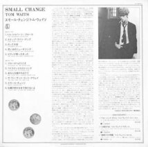 250108 TOM WAITS / Small Change(LP)_画像3