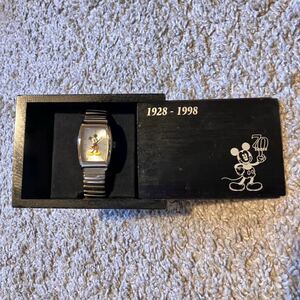 ミッキーマウス ７０周年腕時計 　ディズニー　パイアイ　ミッキー 　限定3500個　ストア限定　1998年製