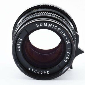 【極美品】ライカ Leica Leitz Summicron-M 50mm f/2 1987年製 第３世代 後期型 ドイツ製 試写・動作確認済み！2125724の画像4