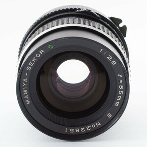 【良品】マミヤ Mamiya Sekor C 55mm f/2.8 中判レンズ 645 1000s Super Pro TL 動作確認済み！2127721の画像3