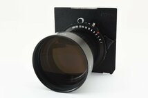 【美品】富士フィルム Fujifilm Fujinon T 400mm f/8 大判レンズ 後期型シャッター リンホフ規格ボード 動作確認済み！2135725_画像3