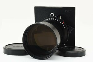 【美品】富士フィルム Fujifilm Fujinon T 400mm f/8 大判レンズ 後期型シャッター リンホフ規格ボード 動作確認済み！2135725