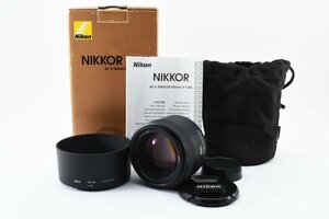 【美品】ニコン Nikon AF-S NIKKOR 85mm F/1.8 G 大口径 高級レンズ 試写・動作確認済み！