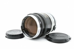 【美品】ニコン Nikon Nippon Kogaku Nikkor-P 105mm 10.5cm f/2.5 単焦点レンズ Sマウント 試写・動作確認済み！2141990