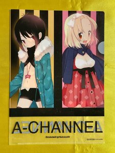 【ACF4990 】A-CHANNEL Aチャンネル ユーコ ユタカ トオル 【クリアファイル】