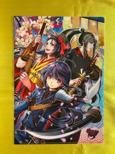 【ACF5183 】【刀剣乱舞】A4クリアファイル 鯰尾藤四郎＆太郎太刀＆次郎太刀(Nacht) 刀剣の祭典/刀剣の祭典実行委員会【 クリアファイル】