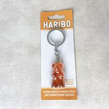 HARIBO【日本未販売】ハリボー　ゴールドベア　キーホルダー　オレンジ　1点_画像2