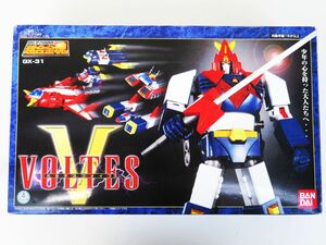 .R8337* не использовался товар [ Bandai производства [ Chogokin душа GX-31 Choudenji Machine Voltes V (borutes пять ) ]] робот аниме / игрушка / игрушка / retro 