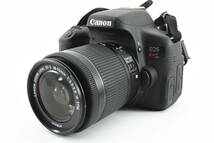 ★美品★ Canon キャノン EOS kiss X8i メーカー純正 レンズキット カメラバッグ・SDカード付属 #3746_画像2
