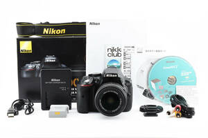 ★シャッター数25386回★ Nikon ニコン D5300 ボディ レンズキット#6989