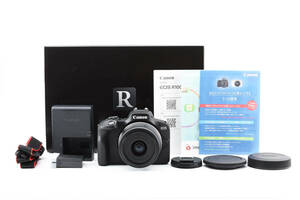 * прекрасный товар * Canon Canon EOS R100 RF-S 18-45 IS STM линзы комплект принадлежности полнота #6997