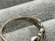 １円〜♪TIFFANY&Co.　ティファニー パロマピカソ トリプルラビングハート リング シルバー925　12号　指輪_画像5