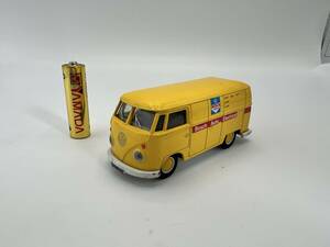 Corgi 1/43 Scale Diecast 96960 - Volkswagen Van Bosch - Yellow コーギー　ボッシュ ワーゲンバス