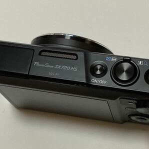 【Canon】美品 PowerShot SX720 HS ブラック★新品バッテリー交換済み★の画像5