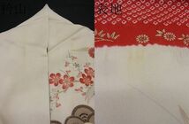 平和屋野田店■豪華振袖　駒刺繍　飛鶴菊花文　金彩　逸品　BAAD5145mz_画像6