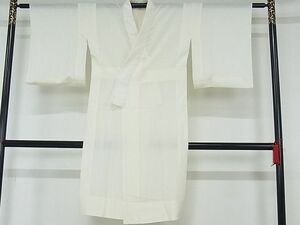 平和屋-こころ店■夏物　長襦袢　絽　色無地　生成り色　正絹　逸品　AAAD7496Acs