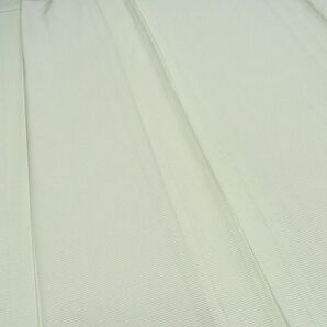 平和屋-こころ店■夏物 色無地 絽 白緑色 正絹 逸品 AAAE3802Bphの画像3