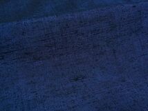 平和屋-こころ店■男性　紬　アンサンブル　留紺色　正絹　逸品　AAAD6059Bjd_画像5