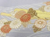 平和屋野田店■夏物　訪問着　絽　駒刺繍　花筏　金彩　逸品　BAAD0148pk_画像6