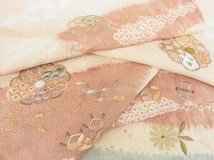 平和屋2■訪問着　刺繍　絞り　宝尽くし　道長吉祥花文　金彩　やまと誂製　逸品　DAAB7792ps